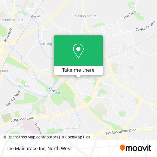 The Mainbrace Inn map