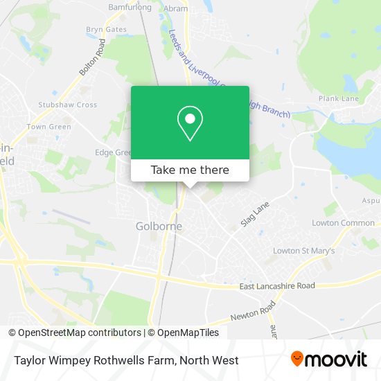 Taylor Wimpey Rothwells Farm map