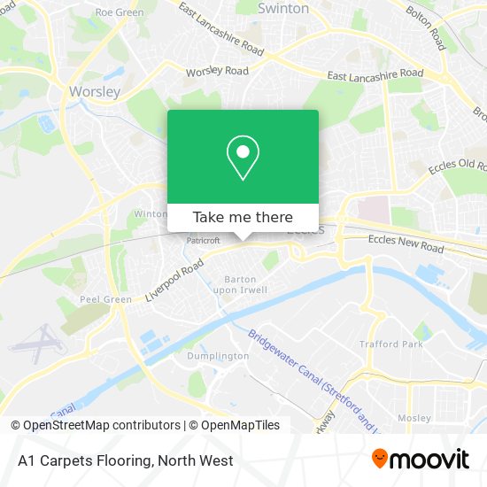 A1 Carpets Flooring map