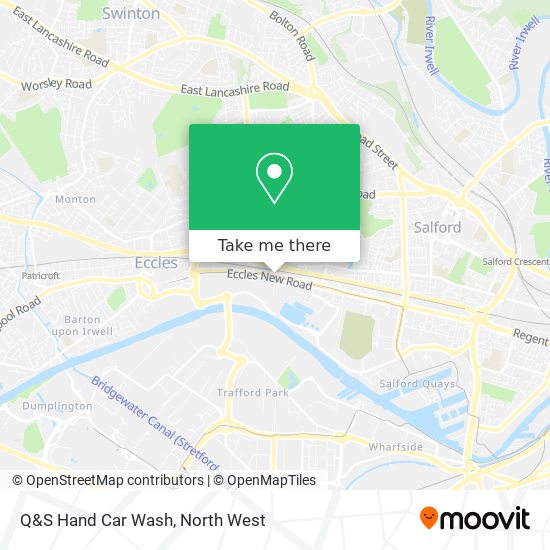Q&S Hand Car Wash map