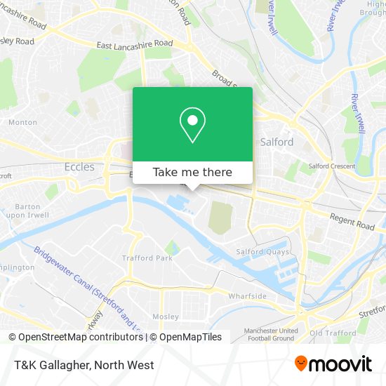 T&K Gallagher map