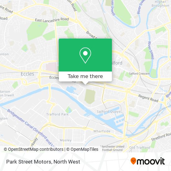 Park Street Motors map