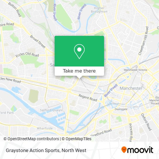 Graystone Action Sports map