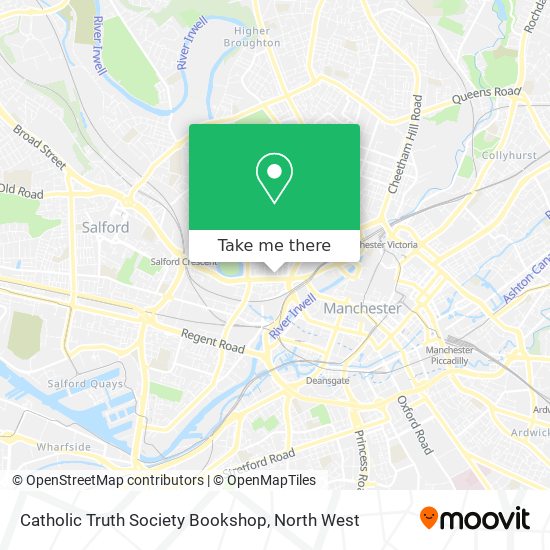 Catholic Truth Society Bookshop map