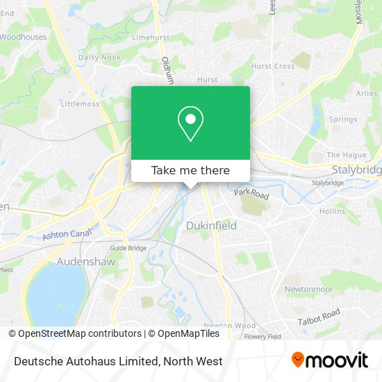 Deutsche Autohaus Limited map