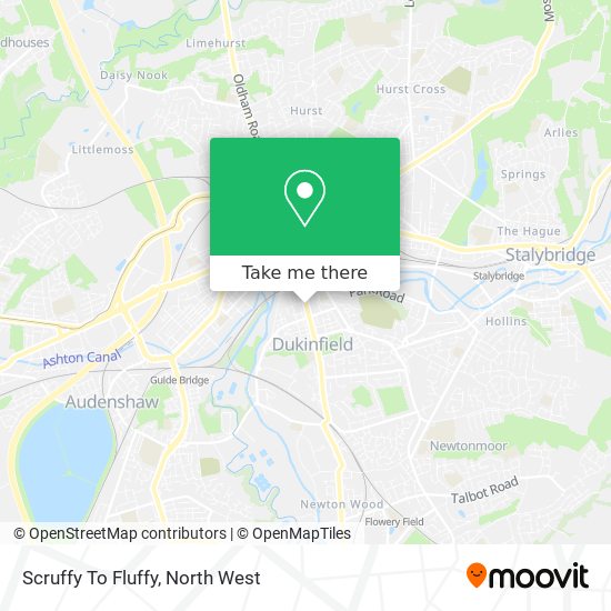 Scruffy To Fluffy map