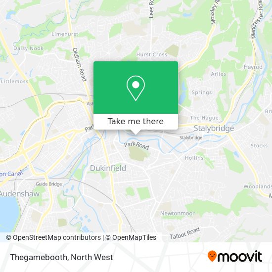 Thegamebooth map