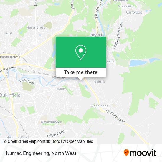 Numac Engineering map