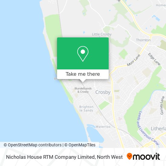 Nicholas House RTM Company Limited map