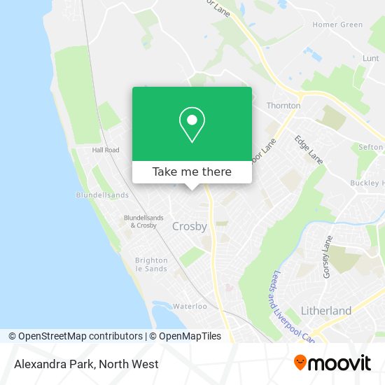Alexandra Park map