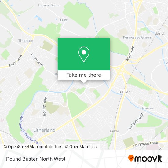 Pound Buster map