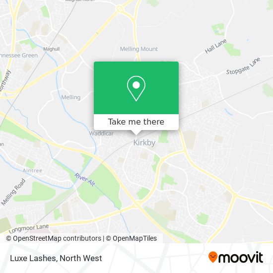 Luxe Lashes map