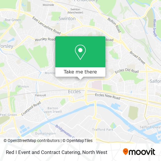 Red I Event and Contract Catering map