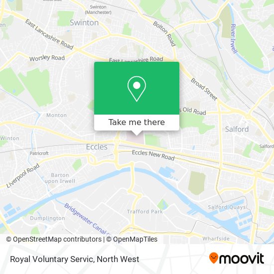 Royal Voluntary Servic map
