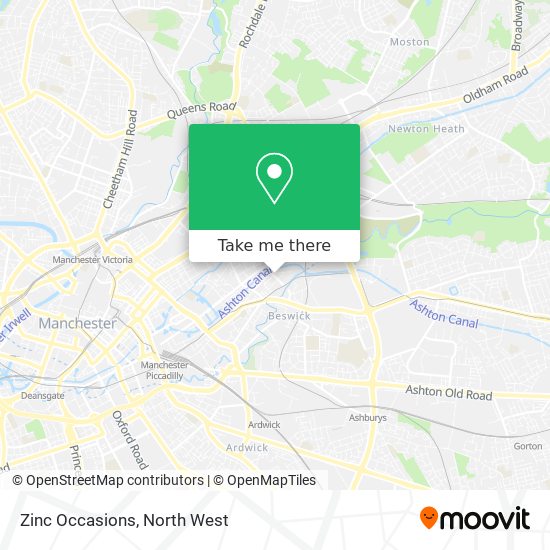 Zinc Occasions map