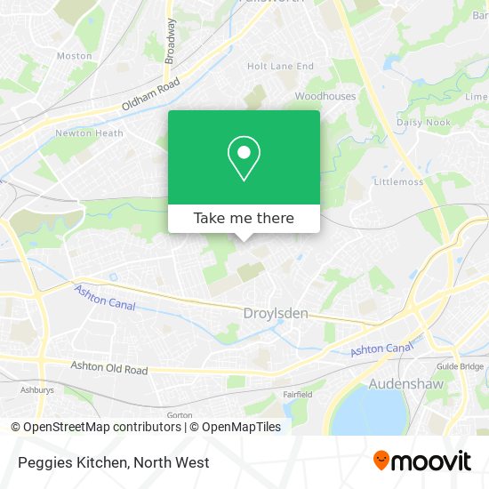 Peggies Kitchen map