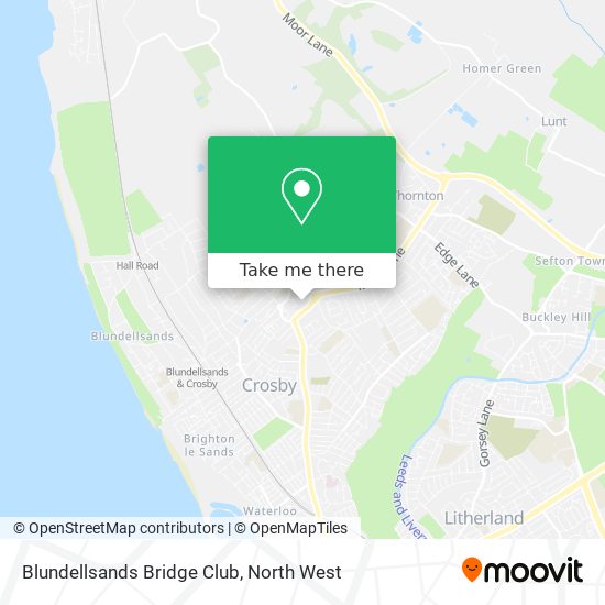 Blundellsands Bridge Club map