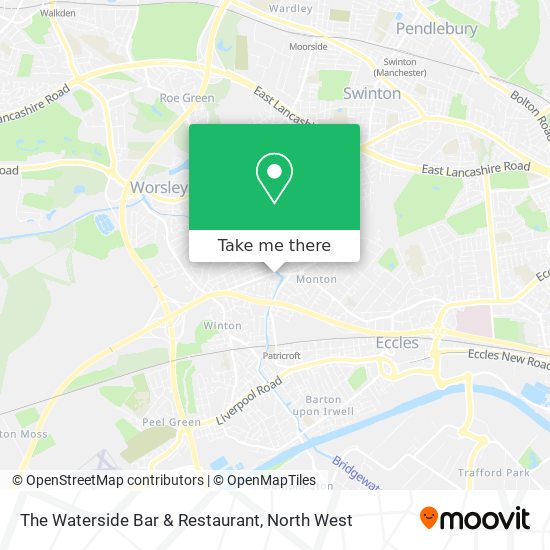 The Waterside Bar & Restaurant map