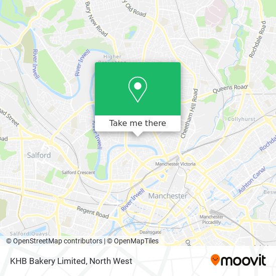 KHB Bakery Limited map