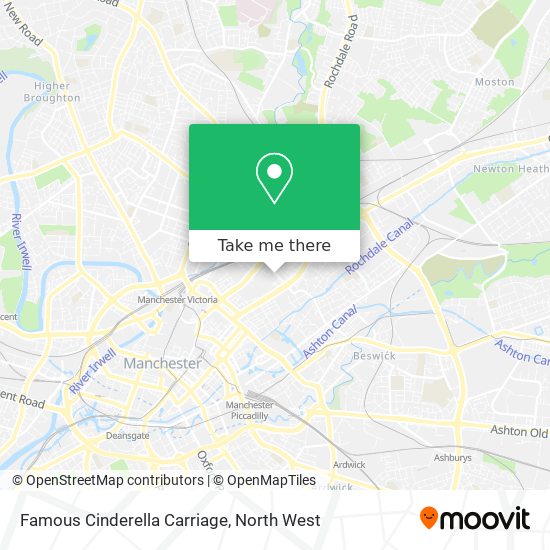 Famous Cinderella Carriage map