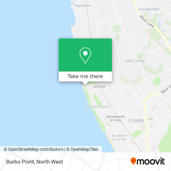 Burbo Point map