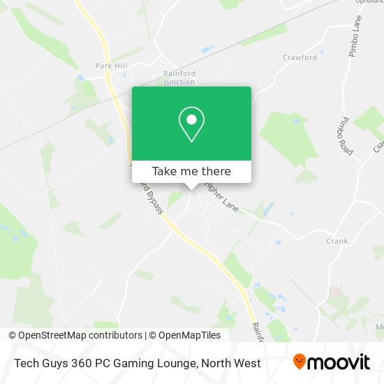 Tech Guys 360 PC Gaming Lounge map