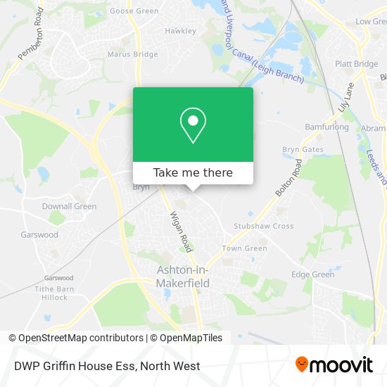 DWP Griffin House Ess map