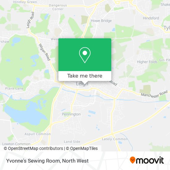 Yvonne's Sewing Room map