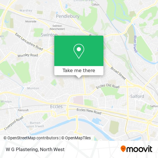 W G Plastering map
