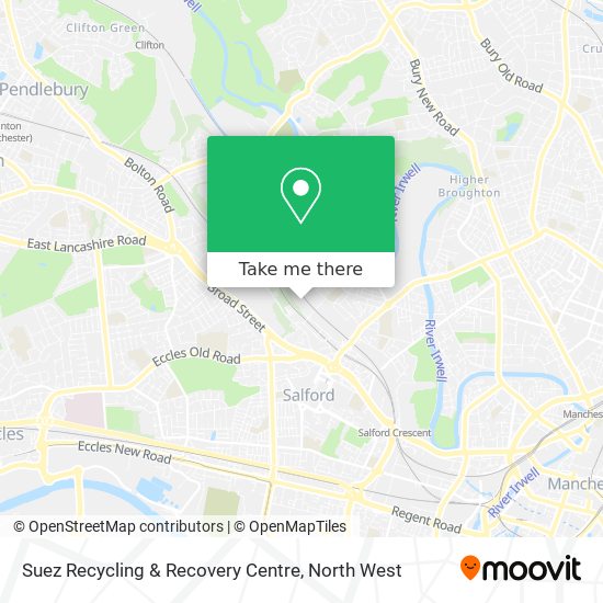 Suez Recycling & Recovery Centre map