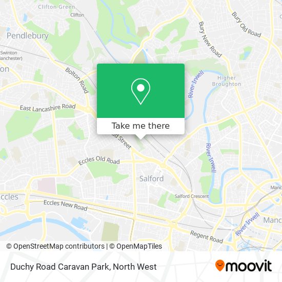 Duchy Road Caravan Park map