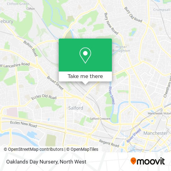 Oaklands Day Nursery map