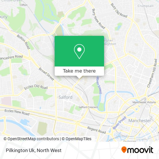 Pilkington Uk map