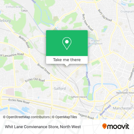 Whit Lane Convienance Store map