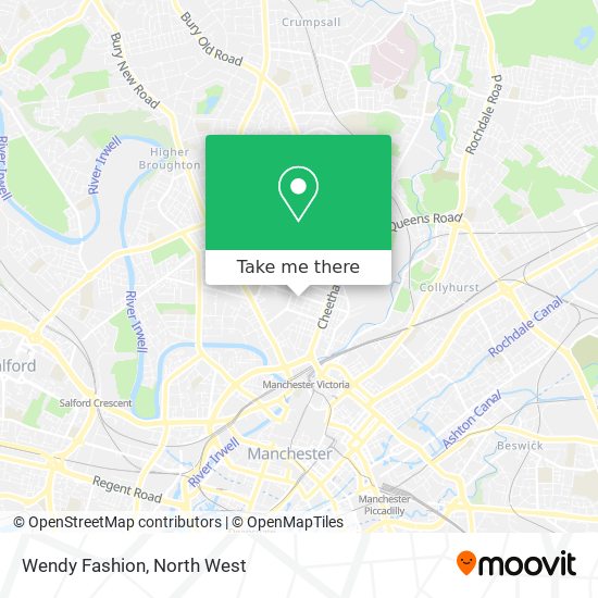 Wendy Fashion map