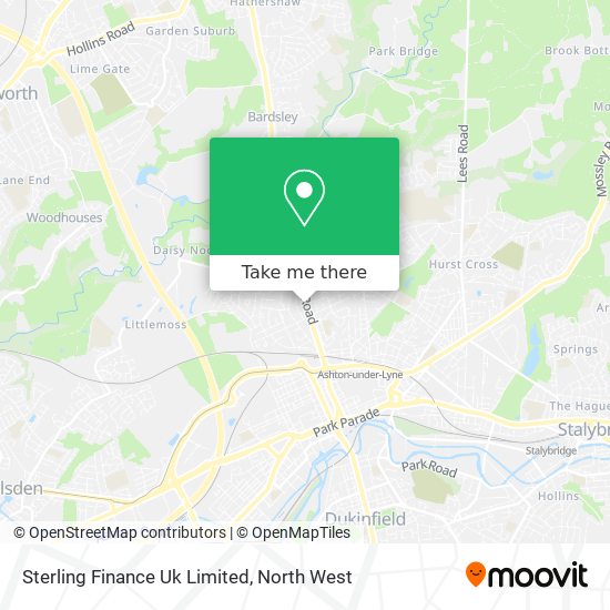 Sterling Finance Uk Limited map