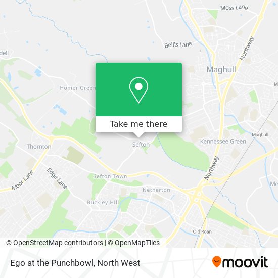Ego at the Punchbowl map