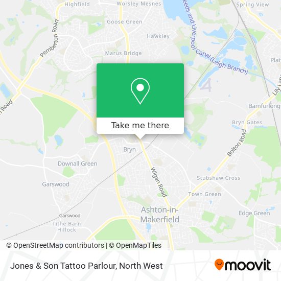 Jones & Son Tattoo Parlour map