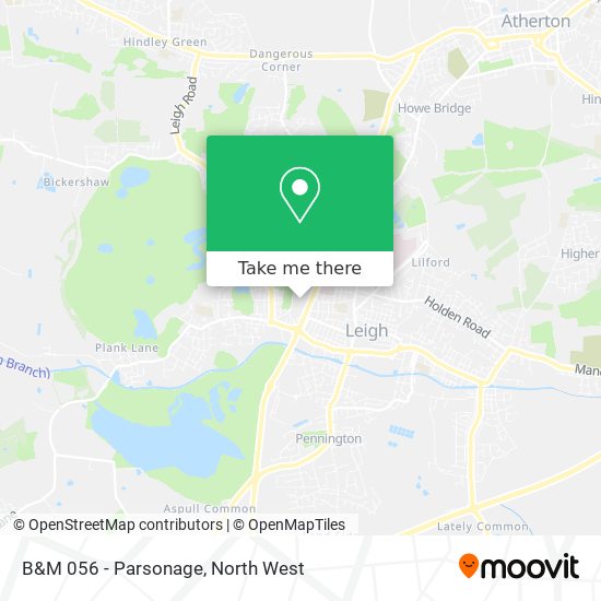 B&M 056 - Parsonage map
