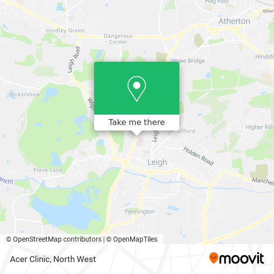 Acer Clinic map