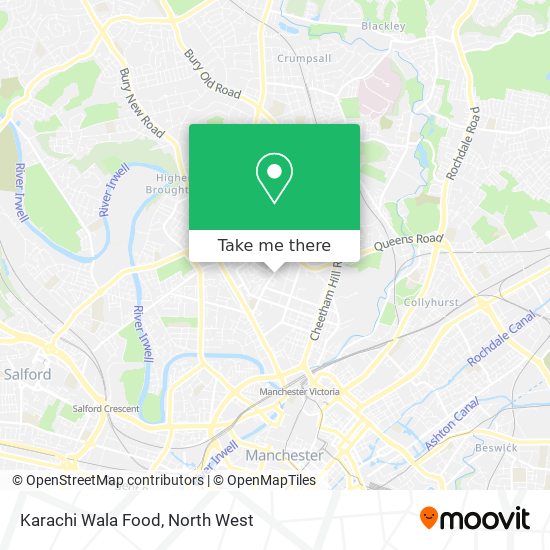 Karachi Wala Food map