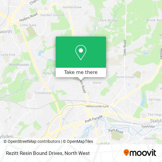 Rezitt Resin Bound Drives map