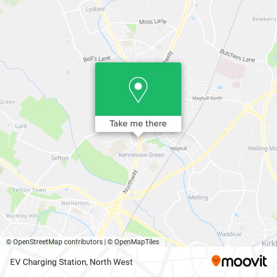 EV Charging Station map