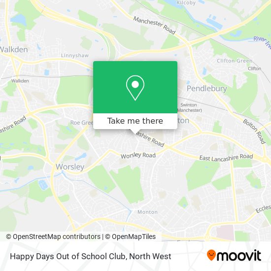 Happy Days Out of School Club map