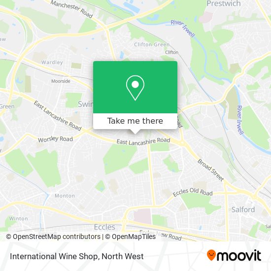 International Wine Shop map