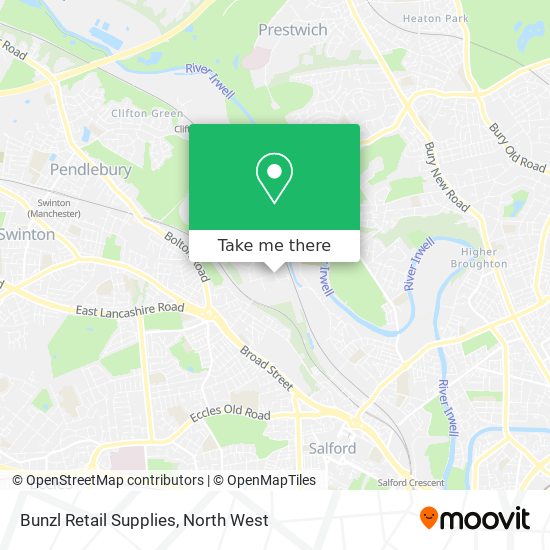 Bunzl Retail Supplies map