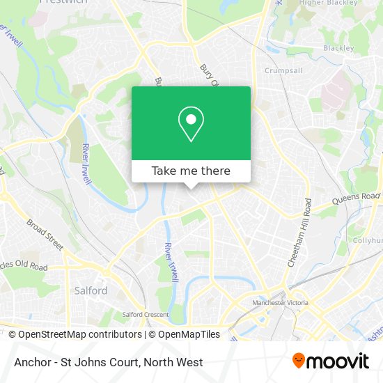 Anchor - St Johns Court map