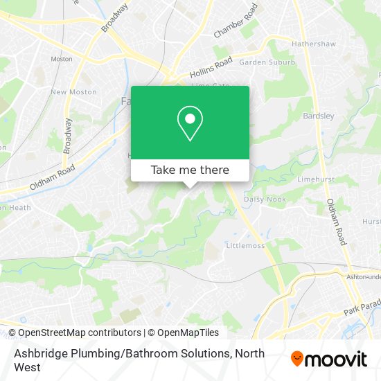 Ashbridge Plumbing / Bathroom Solutions map