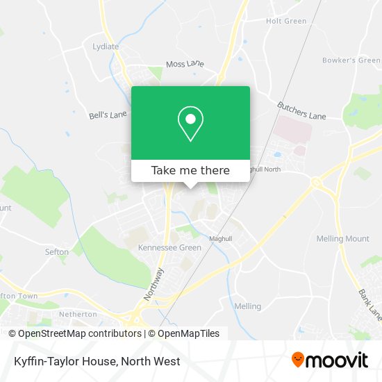 Kyffin-Taylor House map