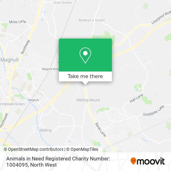 Animals in Need Registered Charity Number: 1004095 map